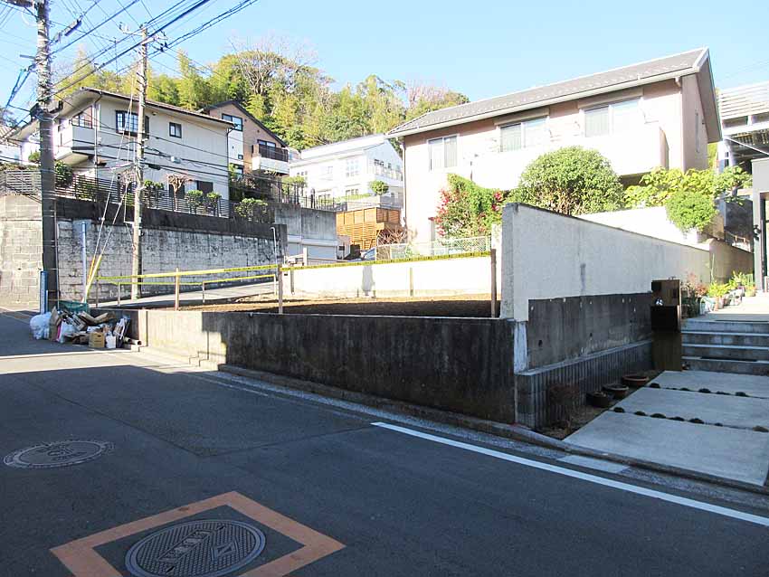 本牧大里町 土地分譲編集画面